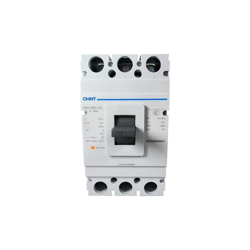 BREAKER CHINT ELECTRIC NM1-400S/3300 350AMP 3P BREAKER CHINT ELECTRIC NM1-400S/3300 350AMP 3P