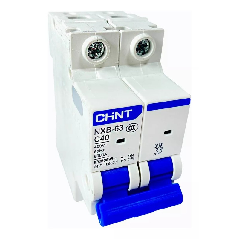 BREAKER CHINT ELECTRIC NXB-63 40AMP 2P BREAKER CHINT ELECTRIC NXB-63 40AMP 2P