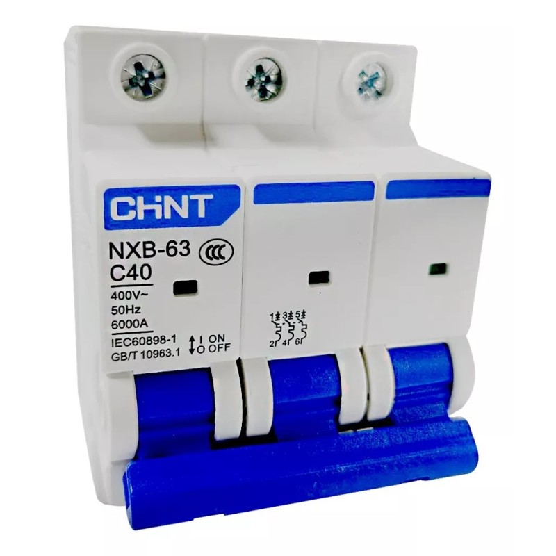 BREAKER CHINT ELECTRIC NXB-63 40AMP 3P BREAKER CHINT ELECTRIC NXB-63 40AMP 3P