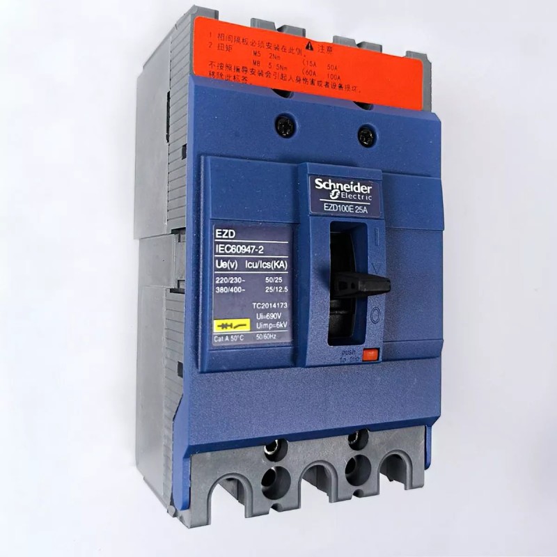 断路器 SCHNEIDER ELECTRIC EZD100E3025N 25 AMP 3P