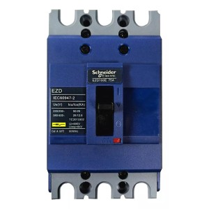 BREAKER SCHNEIDER ELECTRIC EZD100E3075N 75 AMP 3P