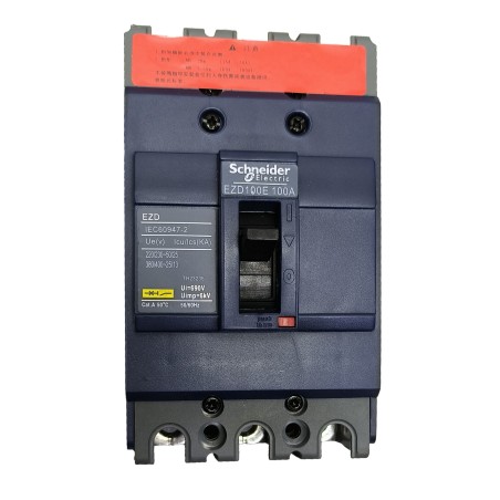 断路器 SCHNEIDER ELECTRIC EZD100E3100N 100 AMP 3P