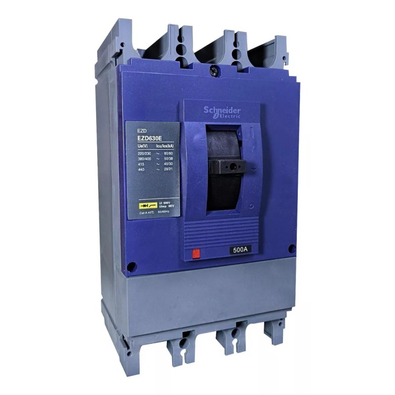 CIRCUIT BREAKER SCHNEIDER ELECTRIC EZD630E3500K 500AMP 3P CIRCUIT BREAKER SCHNEIDER ELECTRIC EZD630E3500K 500AMP 3P