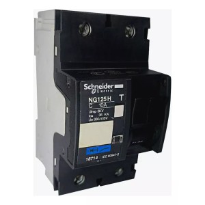 CONTACTOR SCHNEIDER (BREAKER) NG125H (18714) 10AMP 2P