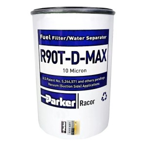 FILTRO SEPARADOR DE AGUA Y COMBUSTIBLE  R90T-D-MAX PARA MTU PARKER