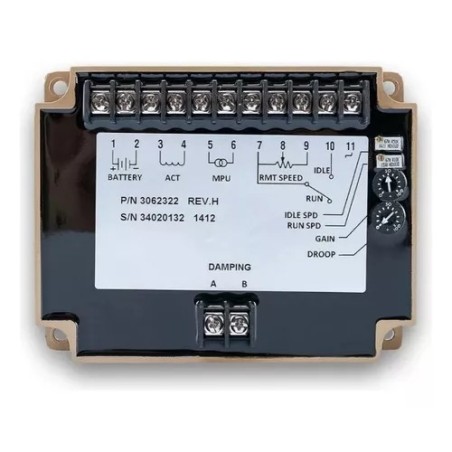 SPEED GOVERNOR 3062322 NC CUMMINS SERIA K OVER 500KW