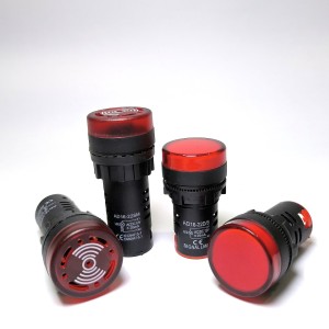 LUZ PILOTO LED ROJO/ALARMA AD16-22SM 220 VOL