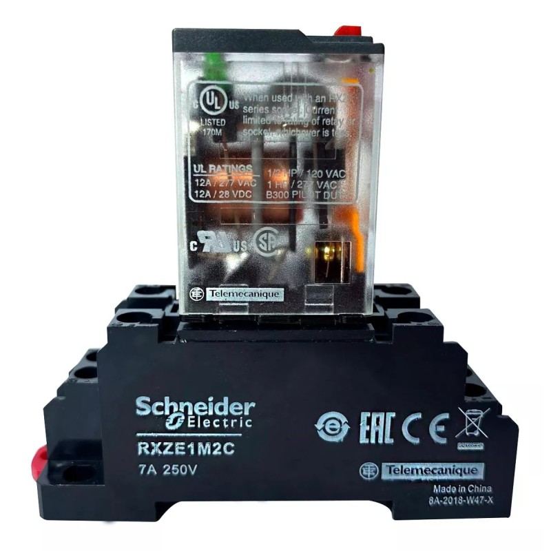 继电器 RXM2AB2P7 230V/8插针