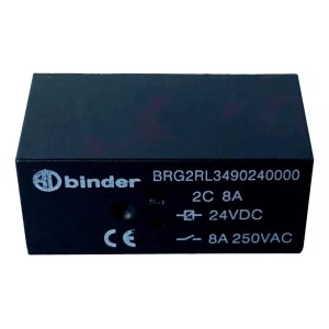 RELE BRG2RL 24VDC 8 PINES