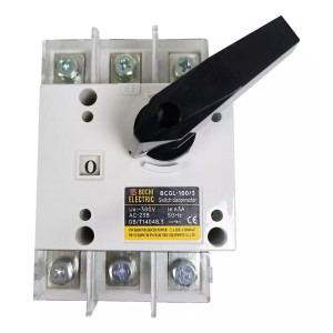 SECCIONADOR BAJO CARGA ROTATIVO BCGL 160/3P/160A