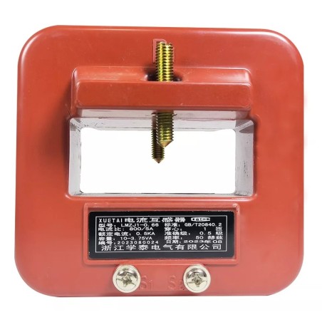 TRANSFORMADOR DE CORRIENTE BARRA FIJA LMZJ-0.66 800\5 5VA