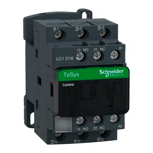 CONTACTOR SCHNEIDER  LC1D38M7C 38 AMP 3P