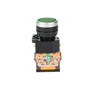 PUSH BUTTON GREEN LA39-11/203  GREEN