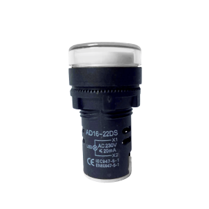 LUZ PILOTO LED BLANCO AD16-22D/S 48 VOL