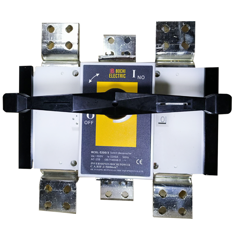 SECCIONADOR BAJO CARGA ROTATIVO BCGL 3200/3P/3200A SECCIONADOR BAJO CARGA ROTATIVO BCGL 3200/3P/3200A